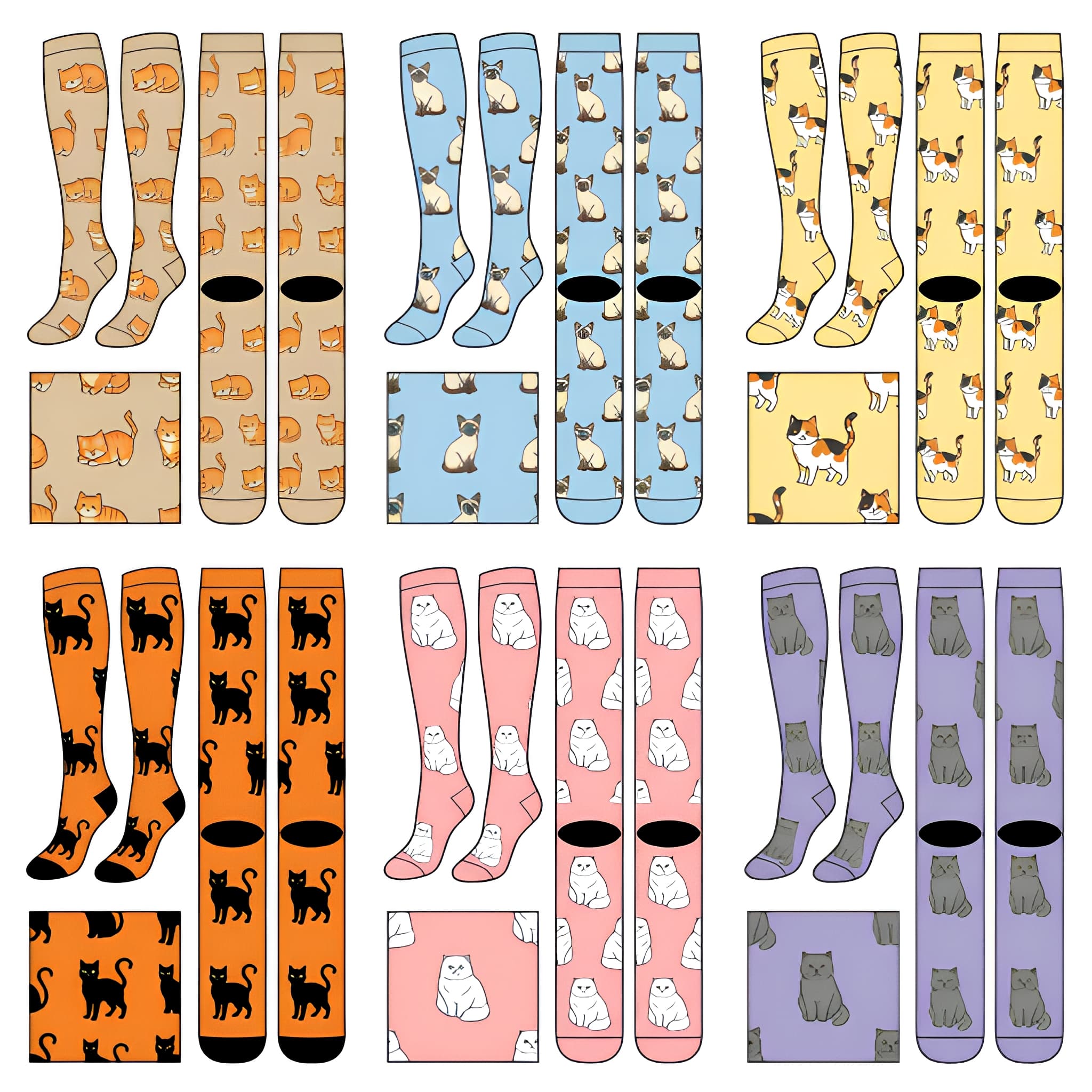 Branded Corporate Crew Socks