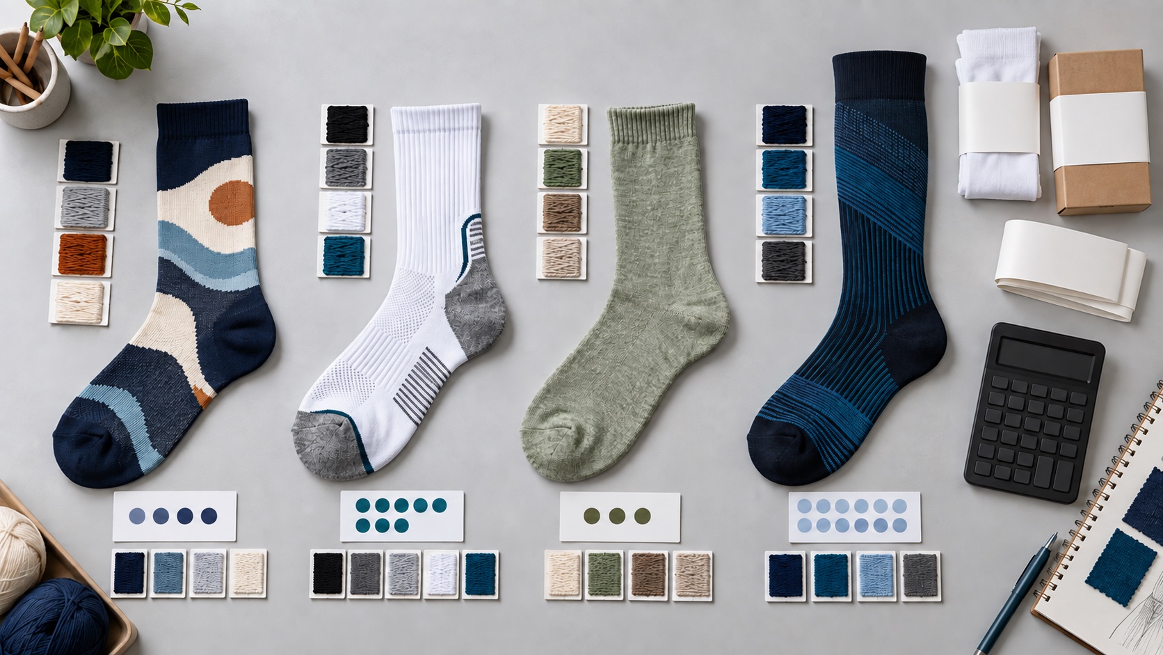 Custom Socks MOQ Explained: What Changes Your Minimum Order?
