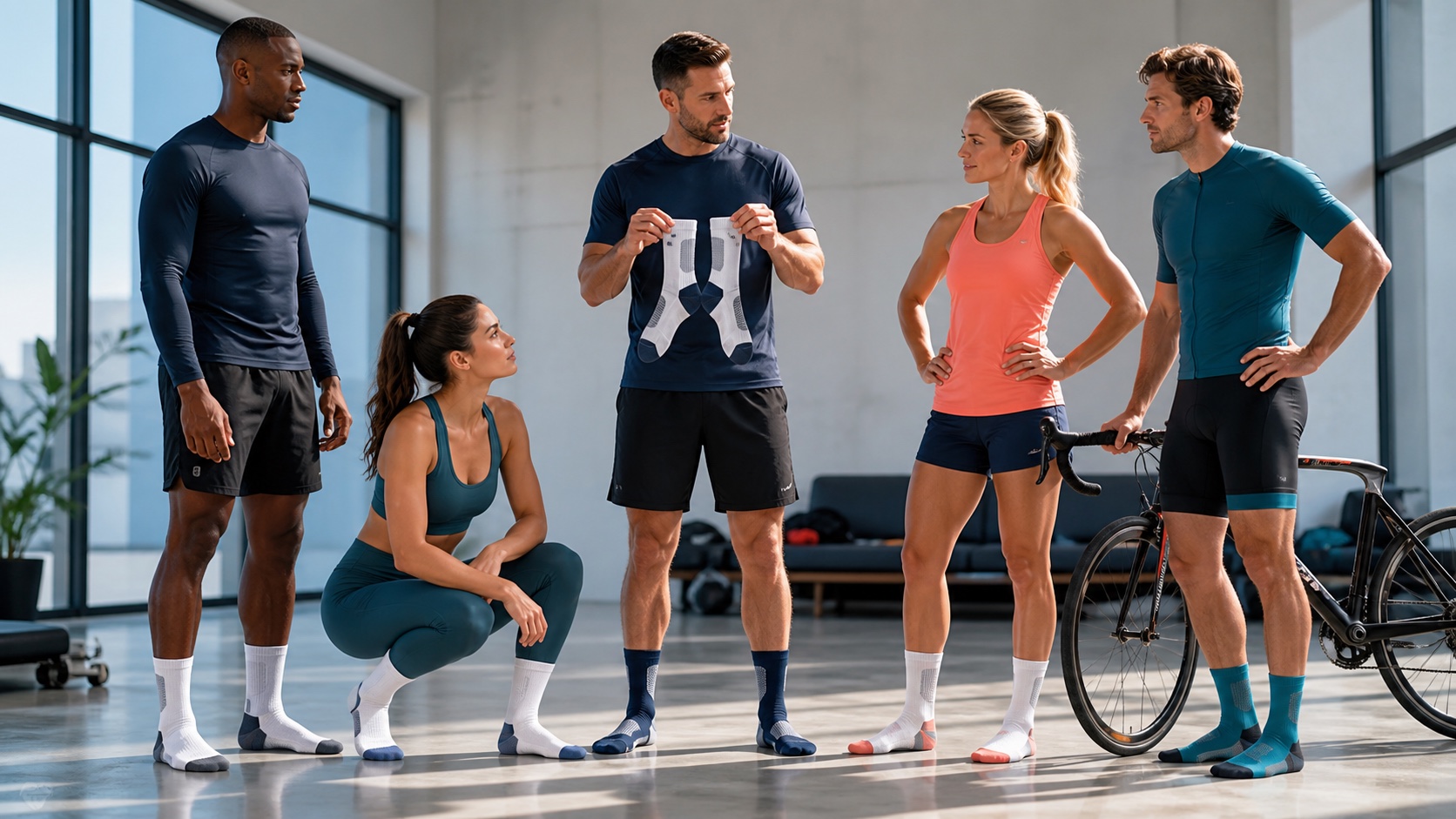 Custom Sport Socks: Cushioning, Ventilation and Performance Fit