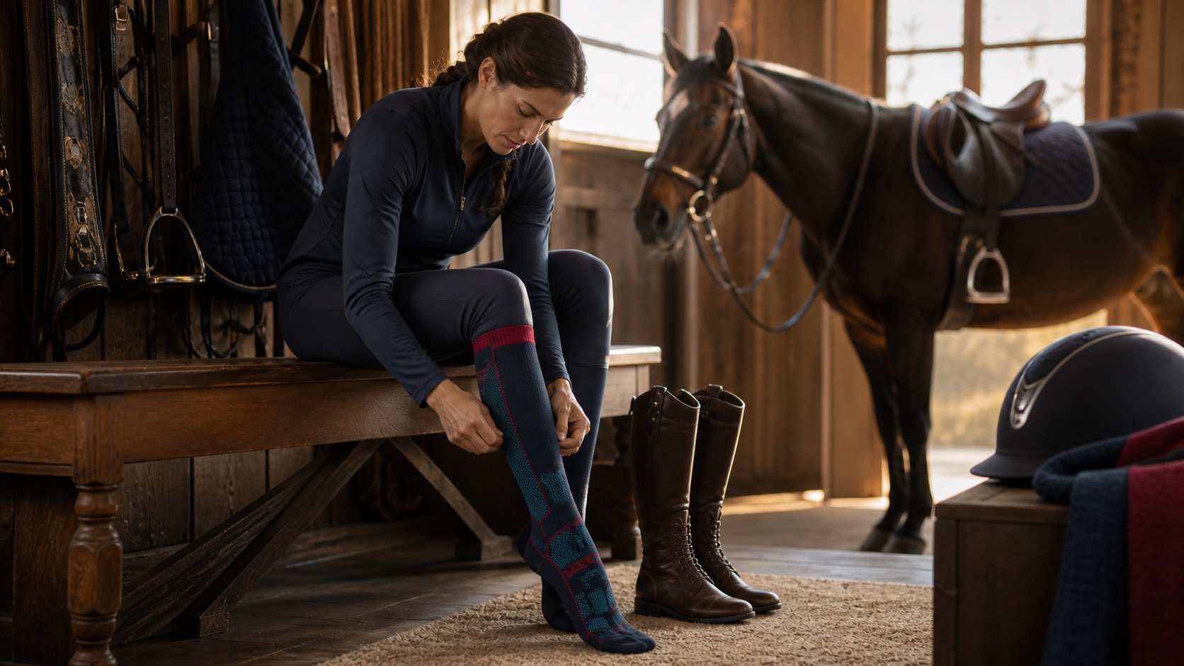 Equestrian Socks Guide: What to Wear With Riding Boots