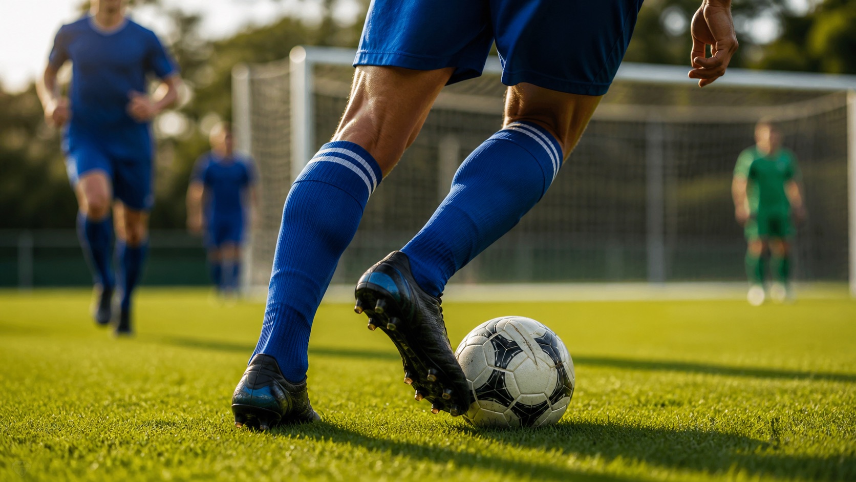 Soccer, Football & Rugby Socks custom design example