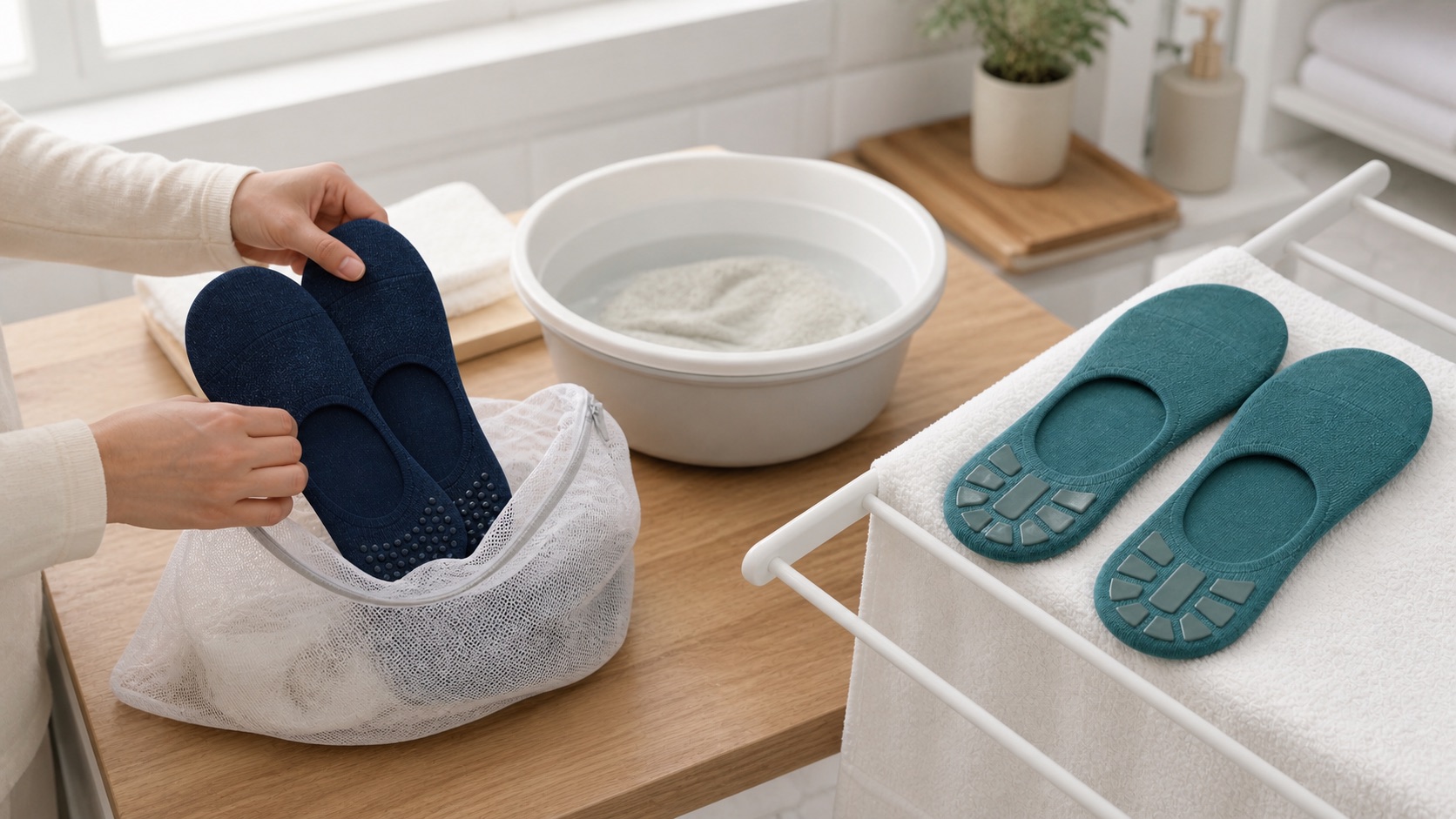 How to Wash Grip Socks Without Damaging the Non-Slip Sole