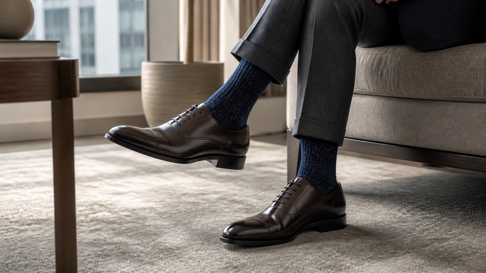 Business & Dress Socks custom design example