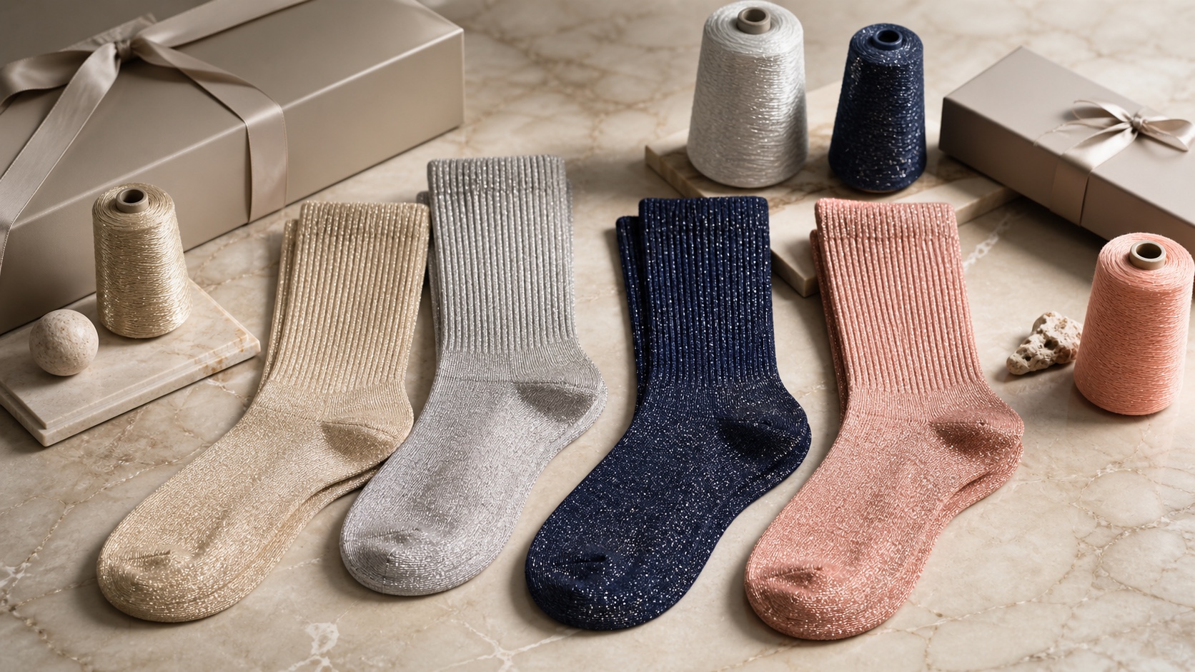 Metallic and Lurex Fashion Socks: A Buyer’s Production Guide